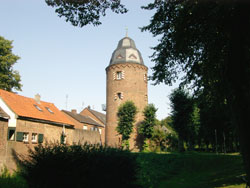 Foto des Mühlenturms in Kranenburg