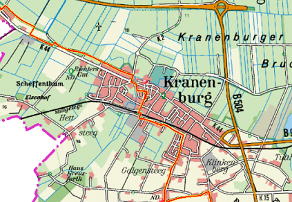Weg der Jakobspilger