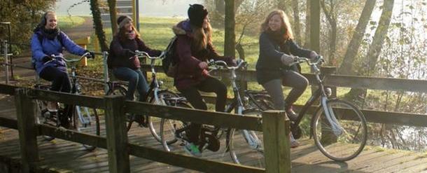 Radfahrer "Radel Ma(h)l!"