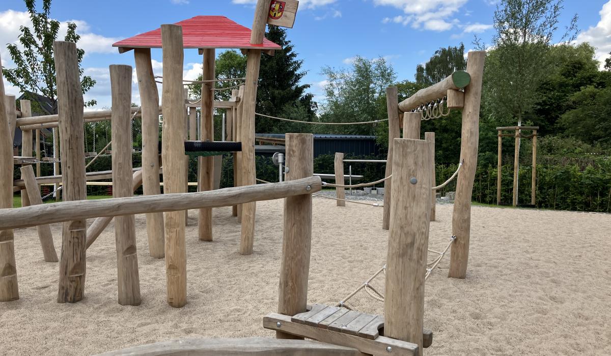 Kinderspielplatz in Kranenburg-Mehr (Foto: Ann-Cathrin Coenen/Gemeinde Kranenburg)