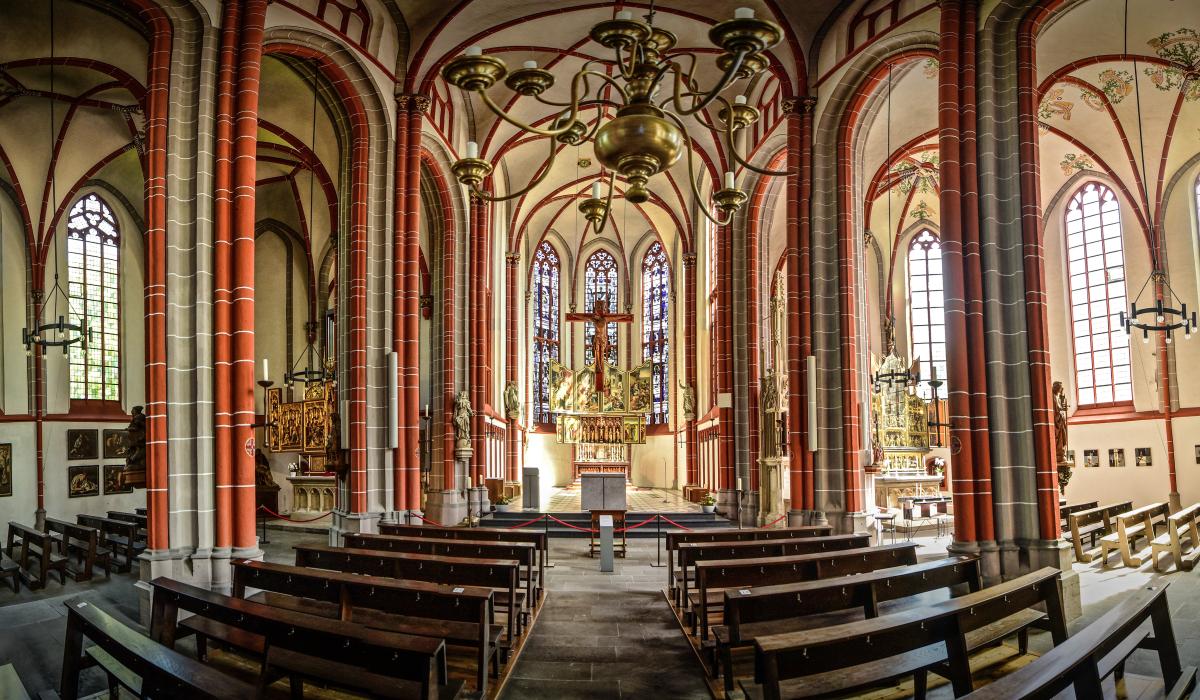 Innenansicht: Kranenburger Kirche St. Peter und Paul (Foto: Markus van Offern/Gemeinde Kranenburg) Innenansicht: Kranenburger Kirche St. Peter und Paul (Foto: Markus van Offern/Gemeinde Kranenburg)