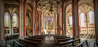 Innenansicht: Kranenburger Kirche St. Peter und Paul (Foto: Markus van Offern/Gemeinde Kranenburg) Innenansicht: Kranenburger Kirche St. Peter und Paul (Foto: Markus van Offern/Gemeinde Kranenburg)