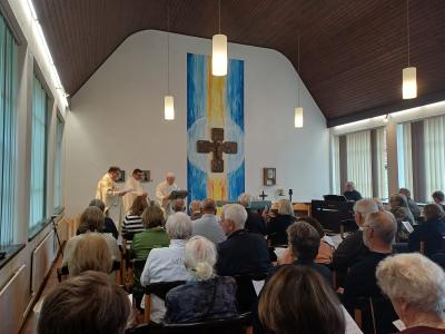 Festmesse zum Patronatsfest der Seliger-Karl-Leisner-Kapelle (Foto: Pfarrei St. Antonius Abbas)